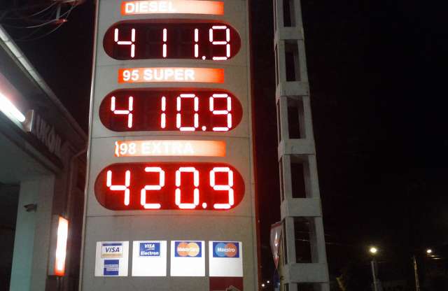 A benzin és a gázolaj ára is apadhat