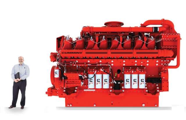 3500 ház áramellátását biztosíthatja a gigantikus dízelmotor