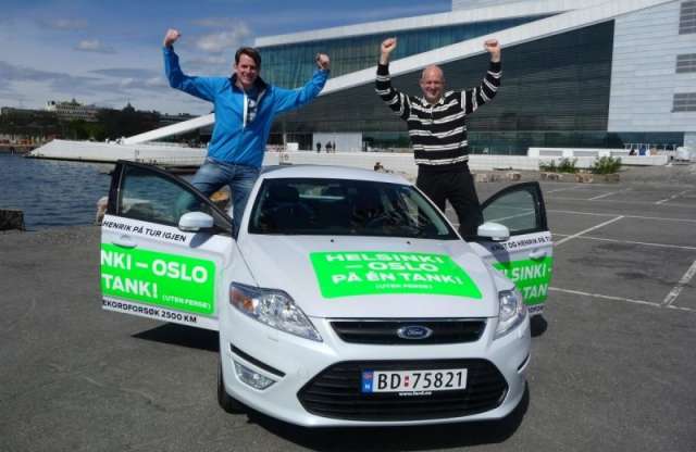 2,8 l/100 km Ford Mondeóval és speciális abronccsal