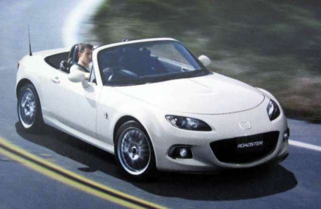 Kiszivárgott képeken a frissített Miata