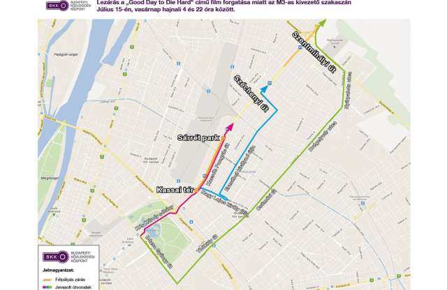 Vasárnap az M3-as kivezetőjét el kell felejteni!