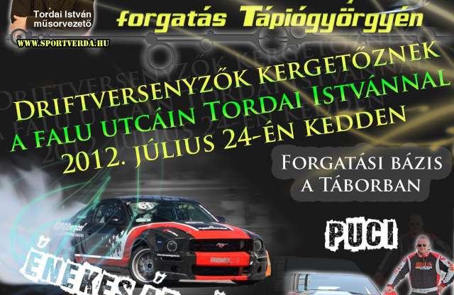 Magyar drifterek kergetőznek Tápiógyörgyén