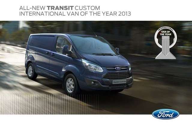 A Ford Transit Custom lett a 2013-as Év Haszonjárműve