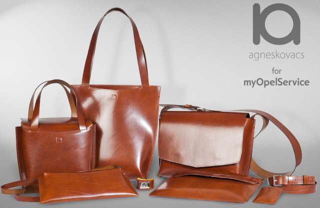 Bőrtáskák támogatják az Opel új online szervizszolgáltatását