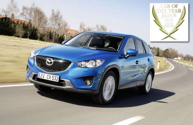 A Mazda CX-5 lett az Év Autója - legalábbis Japánban