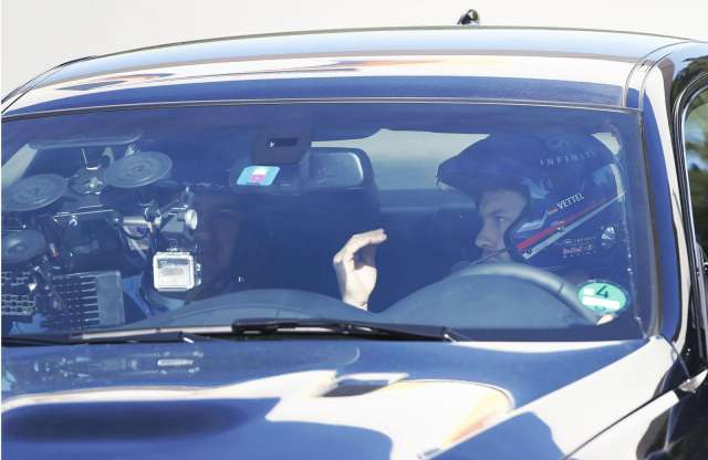 Vettel tényleg fejleszti az Infiniti modelljeit