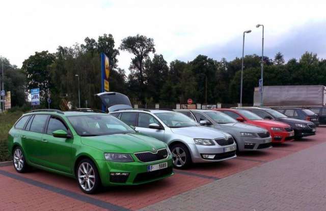 Idő előtt utcán a Skoda Octavia RS