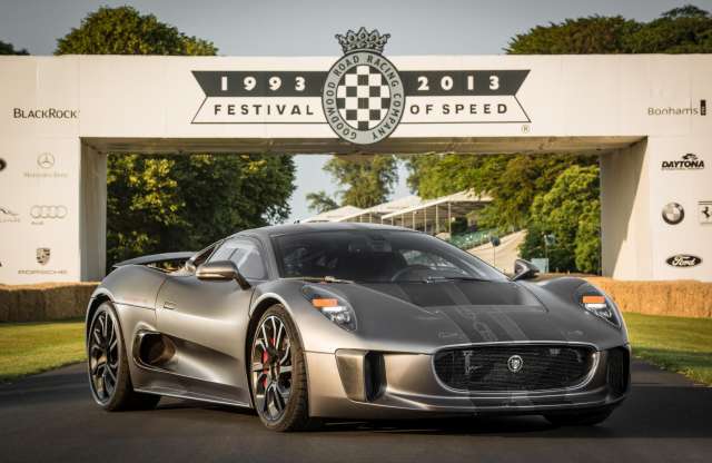 Jaguar C-X75: a meglepetésvendég