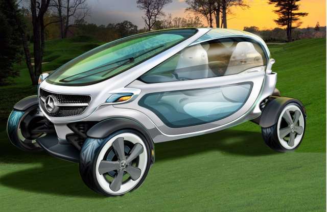 Golfautó a Mercedestől