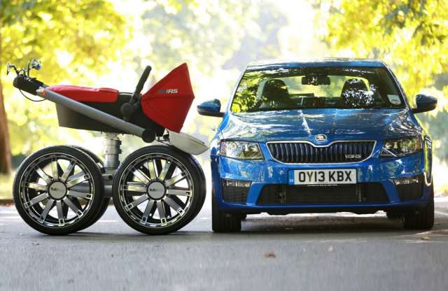 A létező legjobb babakocsit építette meg a Skoda