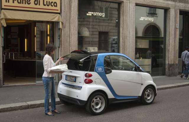 Milánóba is megérkezett a car2go