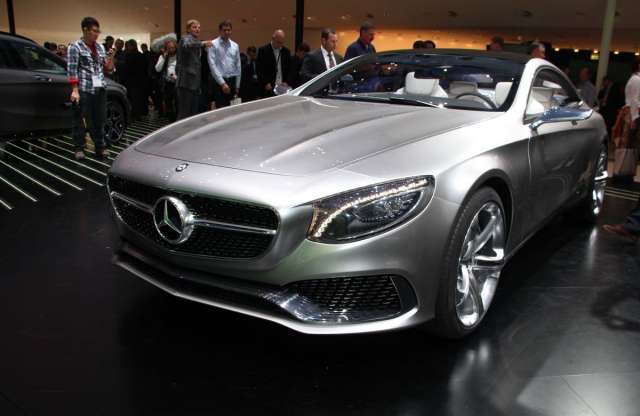 Ez is szenzáció Frankfurtban: Mercedes Concept S-Class Coupé