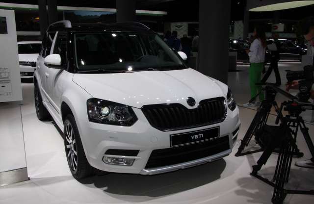 Frankfurtban leleplezve: Skoda Yeti 2014