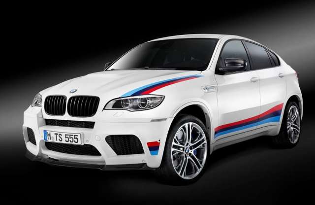 Versenytankhoz versenycsíkok: BMW X6 M Design Edition