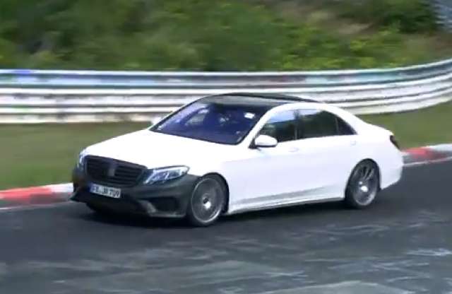 Így szól a Mercedes-Benz S 63 AMG a Nürburgringen