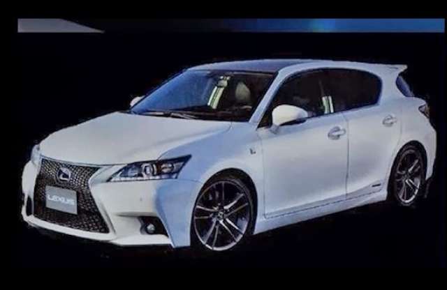 Első képeken a faceliftes Lexus CT200h