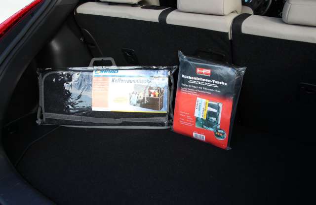 Kipróbáltuk, megnyerhető: háttámla- és csomagtértáska