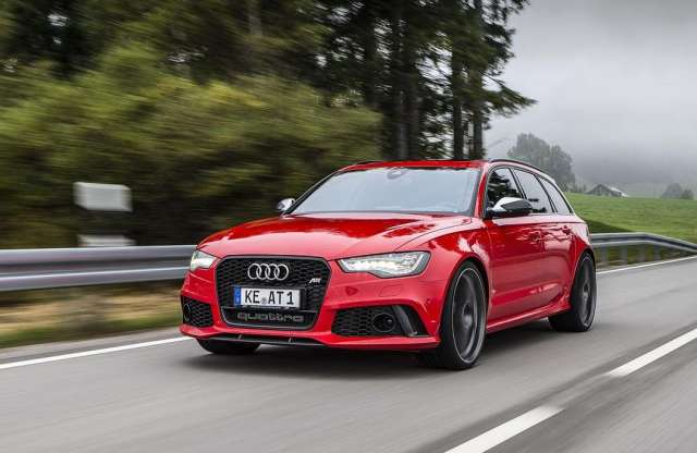 Családi kombi 3,4 mp 100 km/órára gyorsulással: ABT RS6 Avant