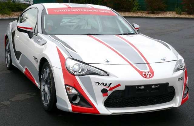 Raliautó Toyota GT86-alapokon