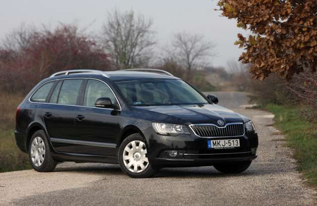 Nem szegény ember Audija. Skoda Superb teszt