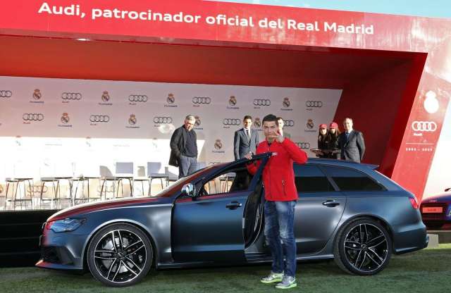 A legcsóróbb focista egy A3-as Audit kapott