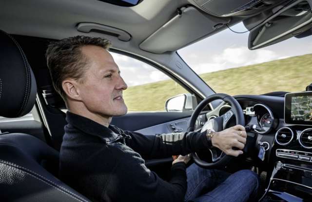 Schumacher már tesztelte az új Mercedes C-osztályt
