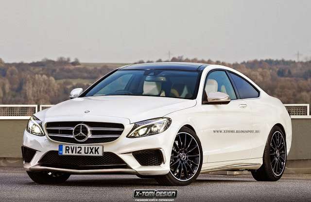 Dögösnek látszik az új Mercedes C-osztály kupé és kombi