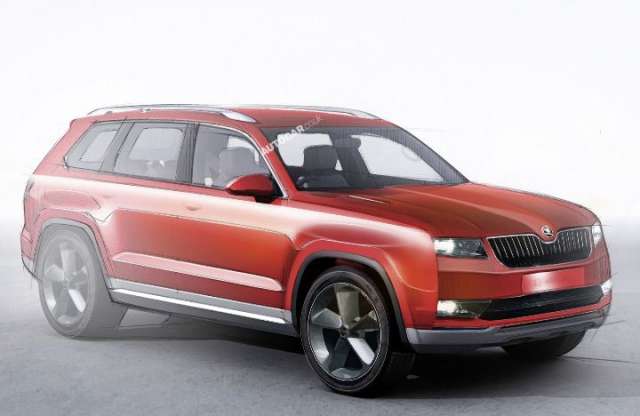 Hivatalos: 2016-ban jön a nagy Skoda SUV