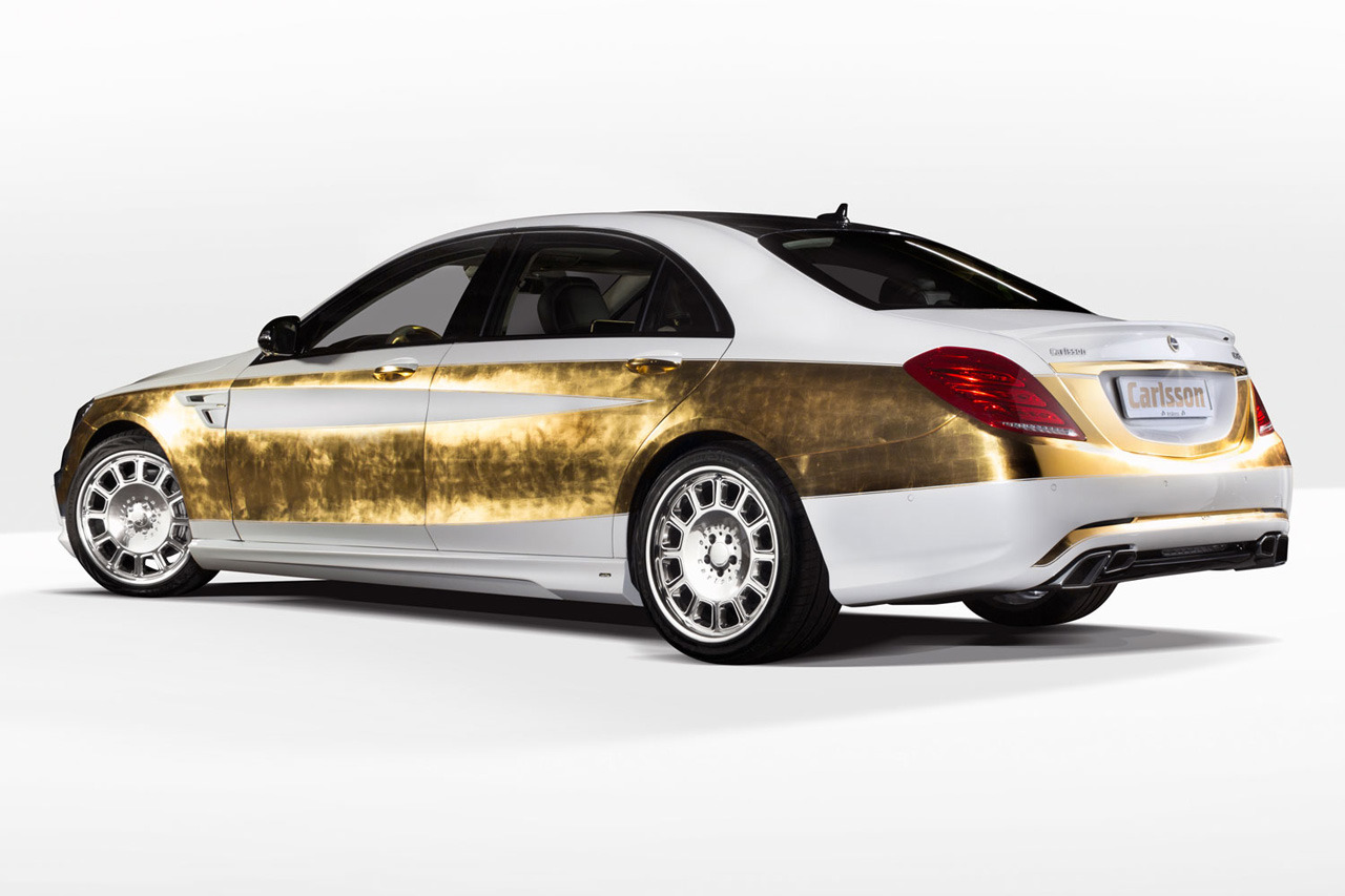FIRST LOOK: Carlsson CS 50 - S Class with 24ct Gold at Geneva 2014 