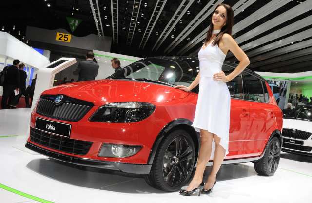 Genfre jön az új Skoda Fabia előfutára