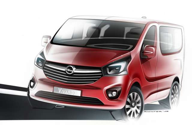 Rajzon a nyáron érkező új Opel Vivaro
