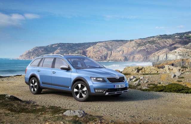 Terepre megy az új Skoda Octavia is: itt az Octavia Scout