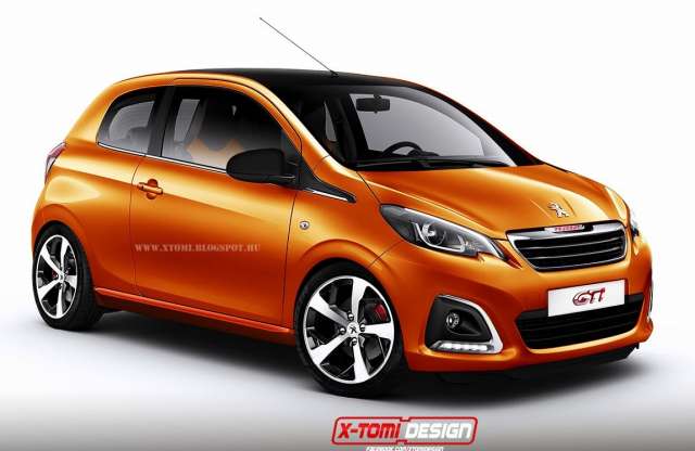 Ilyen lehetne a Peugeot 108 GTI