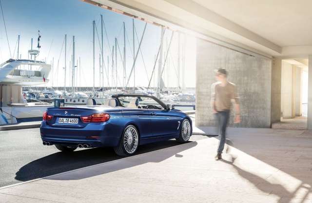 Itt a legújabb Alpina BMW átirat, a B4 Bi-Turbo Cabrio