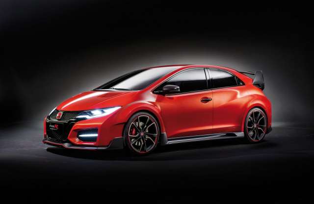 Vadító képeken a Honda Civic Type R tanulmány