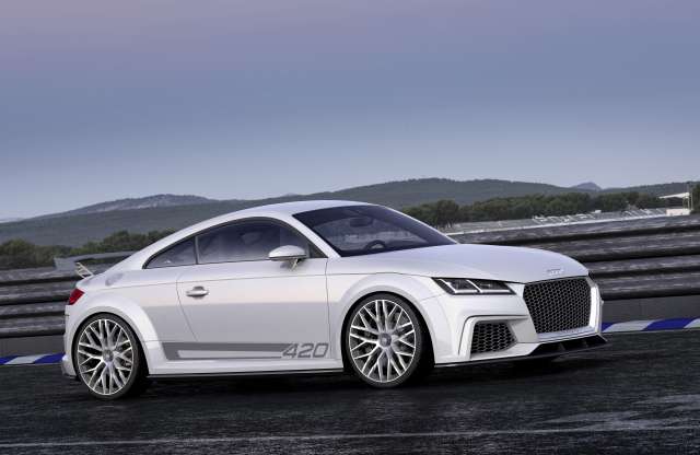 Audi TT quattro Sport koncepció 420 lóerővel