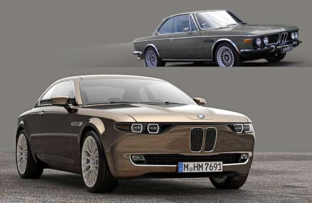 Gyönyörű kupéterv az egykori cápa BMW-k szellemében