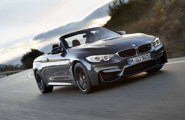 Tető nélkül is gyors: BMW M4 Cabrio