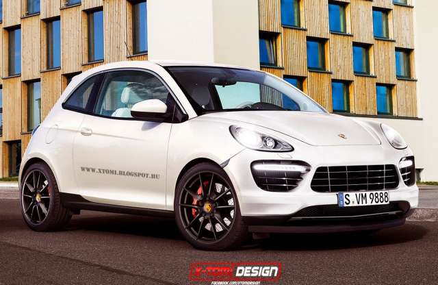 Az autórajzoló áprilisi tréfája: Fiat 500 Porsche-orral