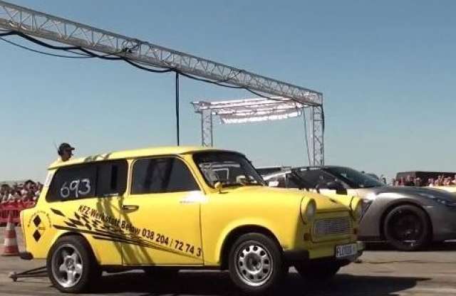 Trabant kombi, ami legyorsulja az 580 lóerős Nissant