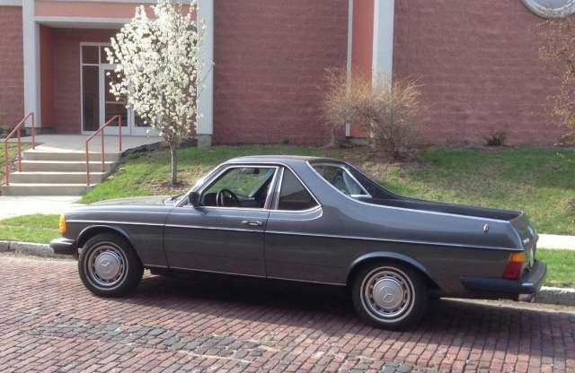 Az igazi zöldséges Merci – pickup a W123-asból