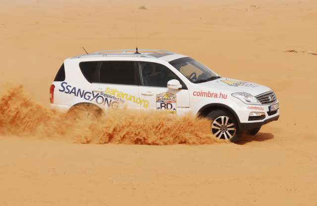 A Szaharát is megjárta! SsangYong Rexton W e-XDI teszt