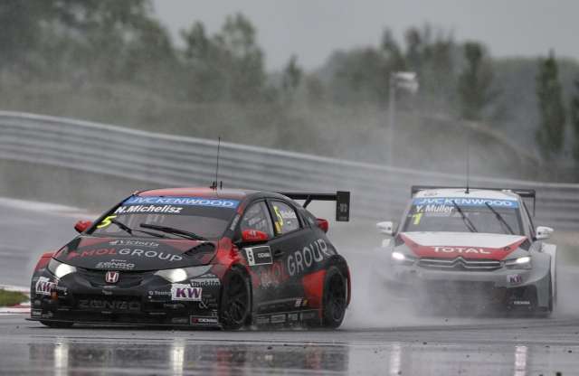 Szlovákiában összejött Michelisz első dobogós helye