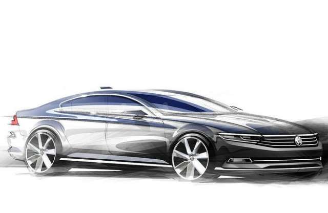Rajzokon az új Volkswagen Passat