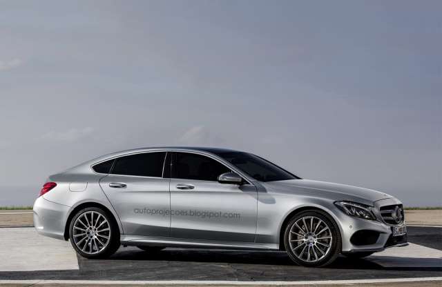 A Mercedes C-osztályból is készülhet négyajtós kupé