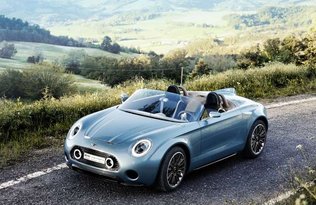 Mini Superleggera Vision - a BMW válasza az új Mazda MX-5-re