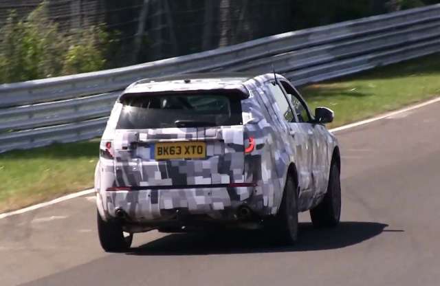 Nürburgringen a legújabb Land Rover, a Discovery Sport