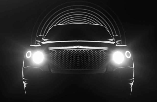 Csak két év múlva jön, de a Bentley már most promózza SUV-ját