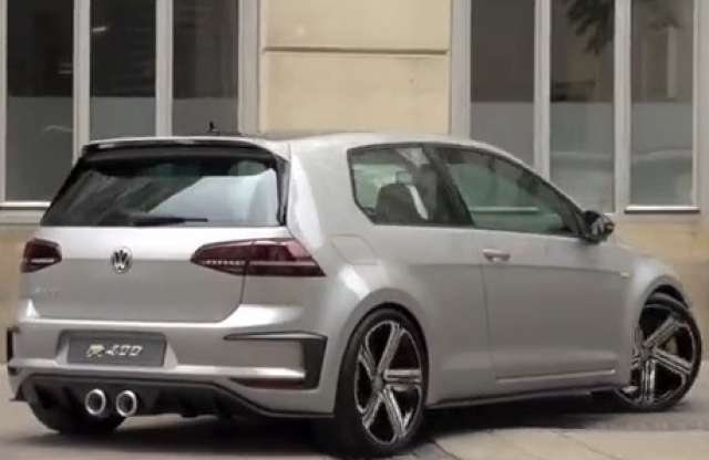 Így szól a Volkswagen Golf R 400 Concept