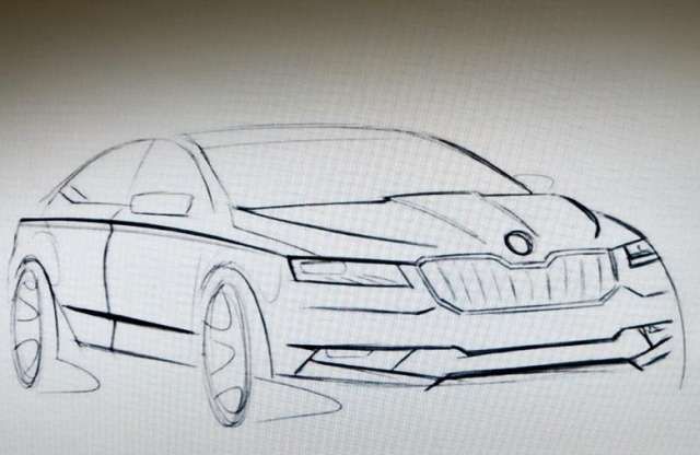 Így nézhet ki a Skoda Superb utódja